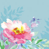 Duni servetten flowy floral 24x24 cm | 12 stuks - afbeelding 1