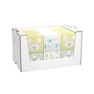 Paas servetten easter box assorti | 102 stuks