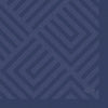 Duni servetten mosaic dark blue 24x24 cm | 12 stuks