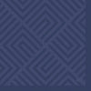 Duni servetten mosaic dark blue 33x33 cm | 12 stuks