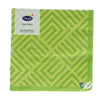 Duni servetten mosaic kiwi 33x33 cm | 12 stuks