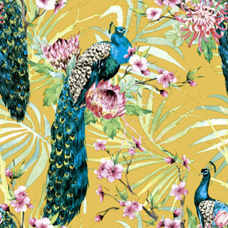 Duni servetten tropic peacock 24x24 cm | 12 stuks