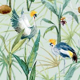 Duni servetten dancing birds 33x33 cm | 12 stuks