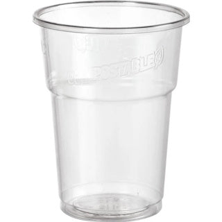Duni biopak wegwerp bekers 10 stuks | 3 stuks
