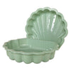 Zand- en waterschelp groen pastel - 2dlg.