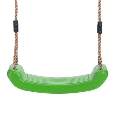 SwingKing Schommelzitje in hoogte Verstelbaar 43 x 17 cm Groen