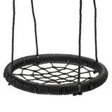 SwingKing Swingking Nestschommel Zwart, 60cm - afbeelding 1