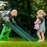 Swingking glijbaan met trap groen - afbeelding 3