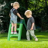 Swingking glijbaan met trap groen - afbeelding 4