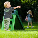 Swingking glijbaan met trap groen - afbeelding 5
