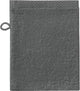 Seahorse pure - washandjes - 16x21 cm - set van 3 - graphite