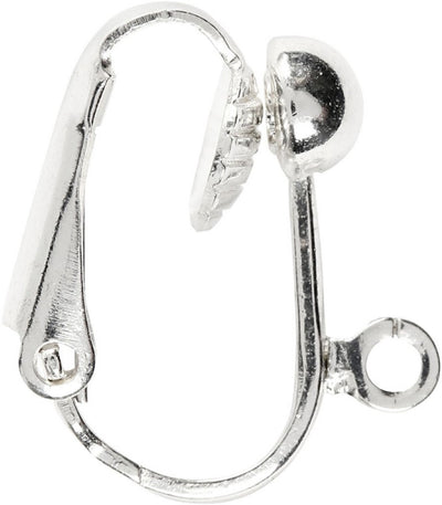 Creativ company cc clip-on oorbellen 16,5 mm zilver 6 stuks