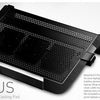 Cooler master r9-nbc-u3pk-gp notepal u3 plus laptop cooling pad [zwart]