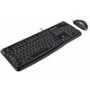 Logitech desktop mk120, desktopset (zwart, eu lay-out (qwerty), rubberdome, retail)