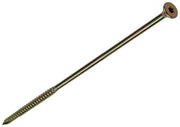 Mack 1006984 - spaanplschrf. vzkop-zelfb geelverzinkt 4st 6 x 180mm | 10 stuks - afbeelding 1