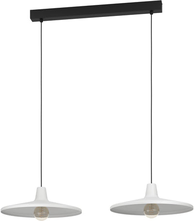 Eglo miniere hanglamp - e27 - 99,5 cm - grijs zwart