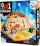 Clown games 9-in-1 spellendoos hout
