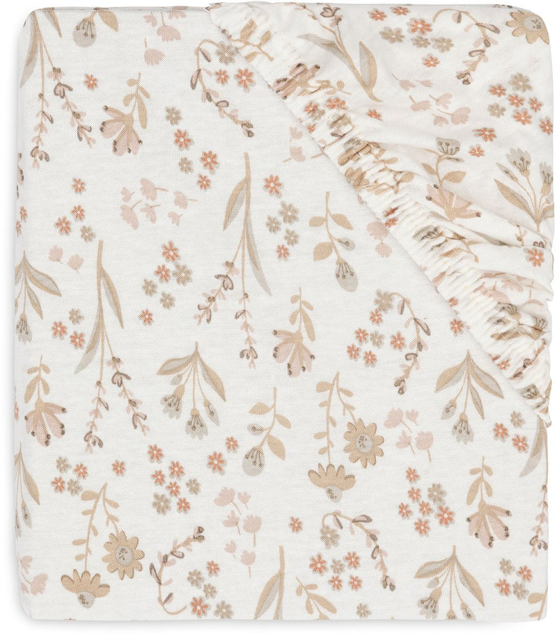 Jollein hoeslaken jersey 40 50x80 90cm bloomy
