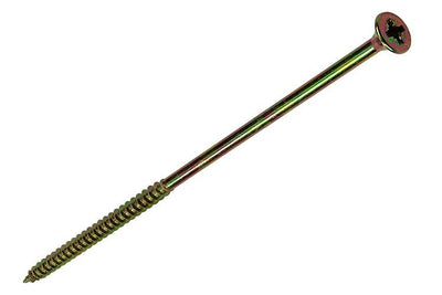 Mack 1006989 - spaanplaatschroef vz kop geelverz. 50 st 6 x 160 mm | 2 stuks