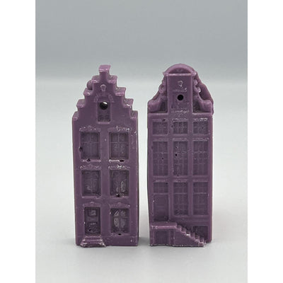 Vos decorations huisje geur bosbes set a 2