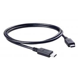 Adj adj adjbl0001 usb3.1 cable, m m, type c type c , 1 m, black