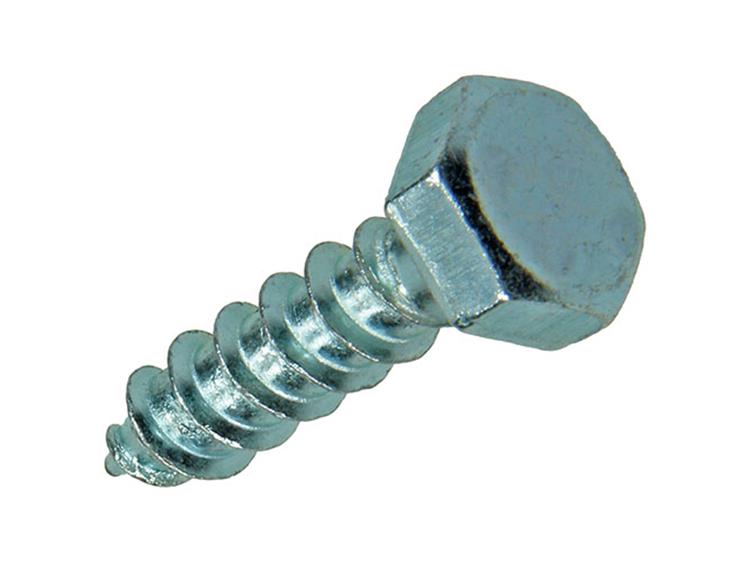 Mack 1007036 - houtdraadbout staal verzinkt 100 st 8 x 30 mm | 5 stuks