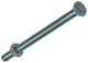 Mack 1007076 - tapbout + moer verzinkt 100 st 6 x 80 mm | 2 stuks