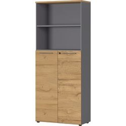 Kast germania 4236-564 grafiet, eik