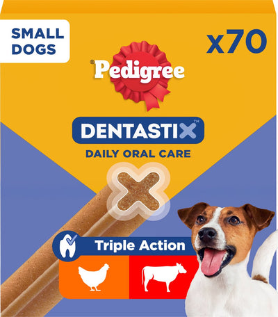 Pedigree dentastix - kleine hond - gebitsverzorging - 70 kauwsnacks