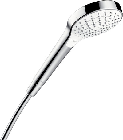 Hansgrohe croma s - handdouche - select-knop bediening - wit chroom
