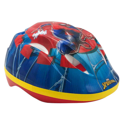 fietshelm Spider-Man jongens 51-55 cm Blauww rood