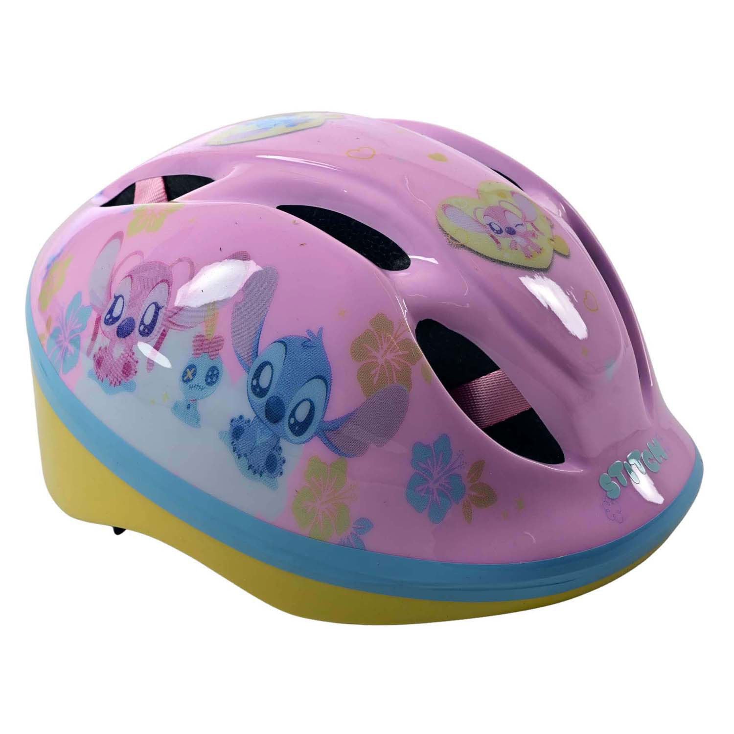 Volare fietshelm stitch roze 52-56cm - 200gr.