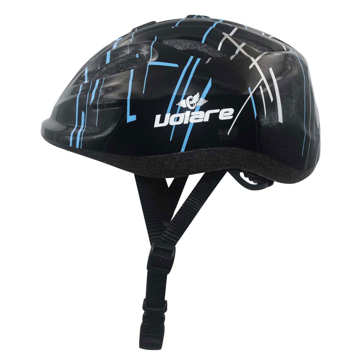 Volare fietshelm xs small 47-51cm zwart - 195gr.