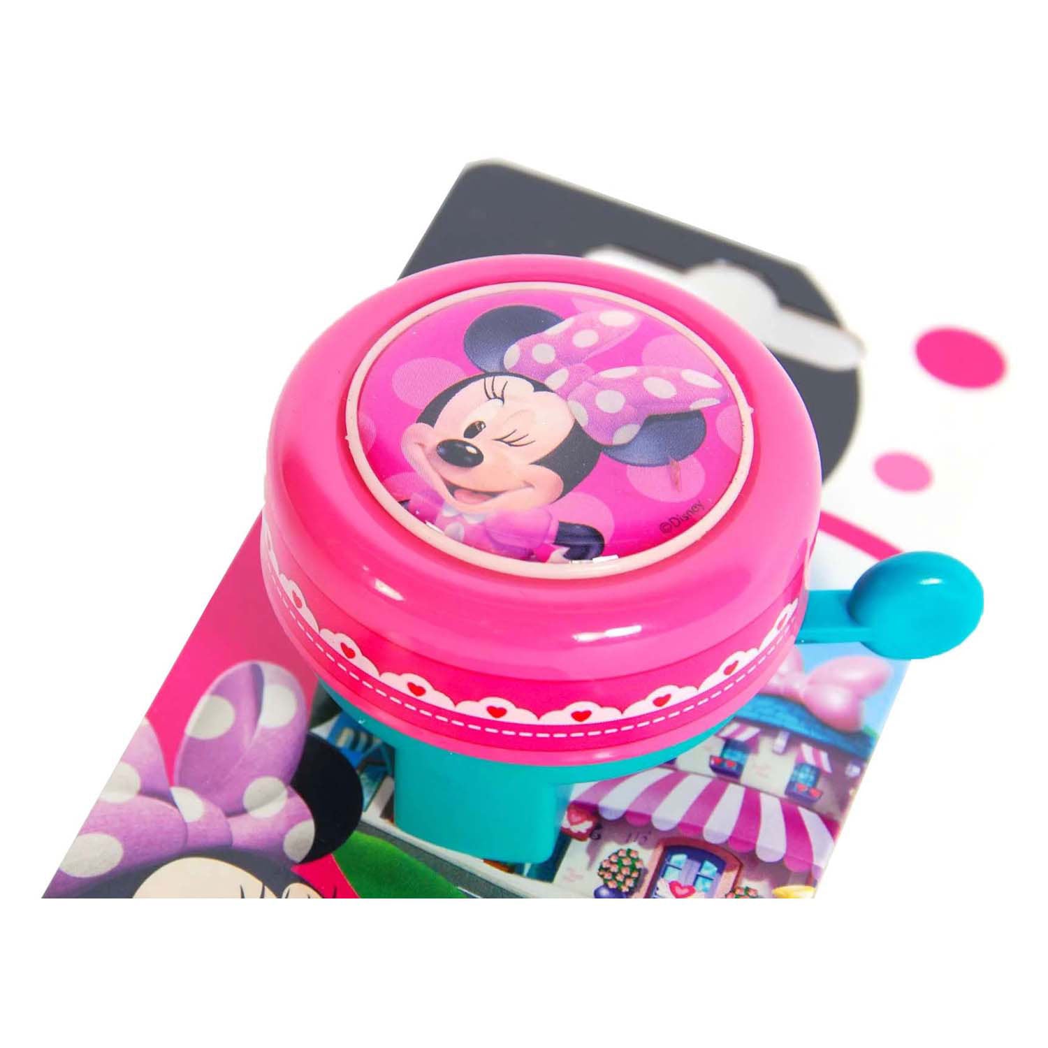 fietsbel Minnie Mouse roze 54 mm