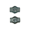 Mack 1008478 - 2 staaldraadklemmen 3mm simplex verzinkt | 10 stuks
