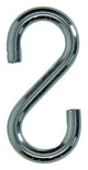 Mack 1008534 - 2 open s-haken 4,4 x 40mm verzinkt | 10 stuks