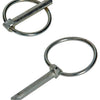 Mack 1008536 - 2 plooibare borgpennen 6mm verzinkt | 10 stuks