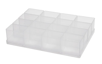 Raaco inzetbakjes 55 a9-1, (16st.) op tray - 105347 105347