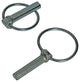 Mack 1008538 - 2 plooibare borgpennen 10mm verzinkt | 10 stuks