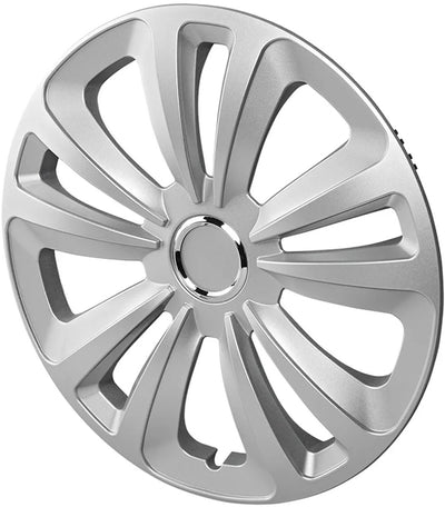Proplus terra wieldop 14 inch – voor de meeste stalen velgen van auto, camper en caravan – met metalen klemring – zilver