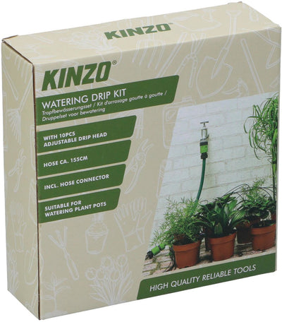 Kinzo bewateringssysteem tuin – automatisch druppelsysteem voor planten – 10 stuks