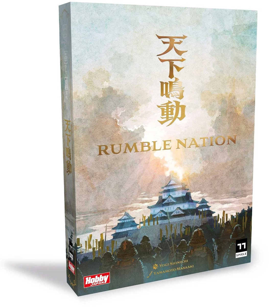 Asmodee bordspel rumble nation strategie en avontuur 2-4 spelers.