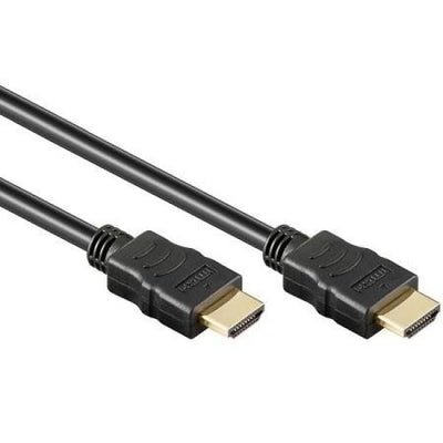 Adj adj 300-00043 hdmi a v cable, hdmi->hdmi, m m, high speed, screened, 3m, black