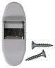 Mack 1010104 - 1 rolluiklintgeleider wit 14mm | 5 stuks