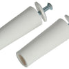 Mack 1010112 - 2 stootdoppen wit 60mm | 10 stuks