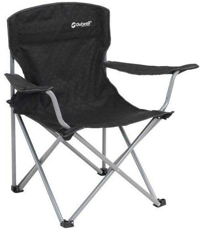 Outwell catamarca campingstoel opvouwbaar zwart