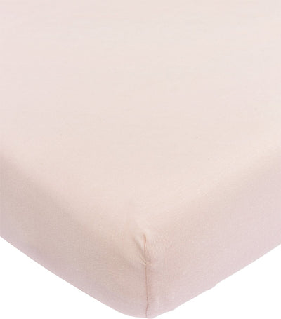 Meyco baby uni hoeslaken ledikant - soft pink - 60x120cm