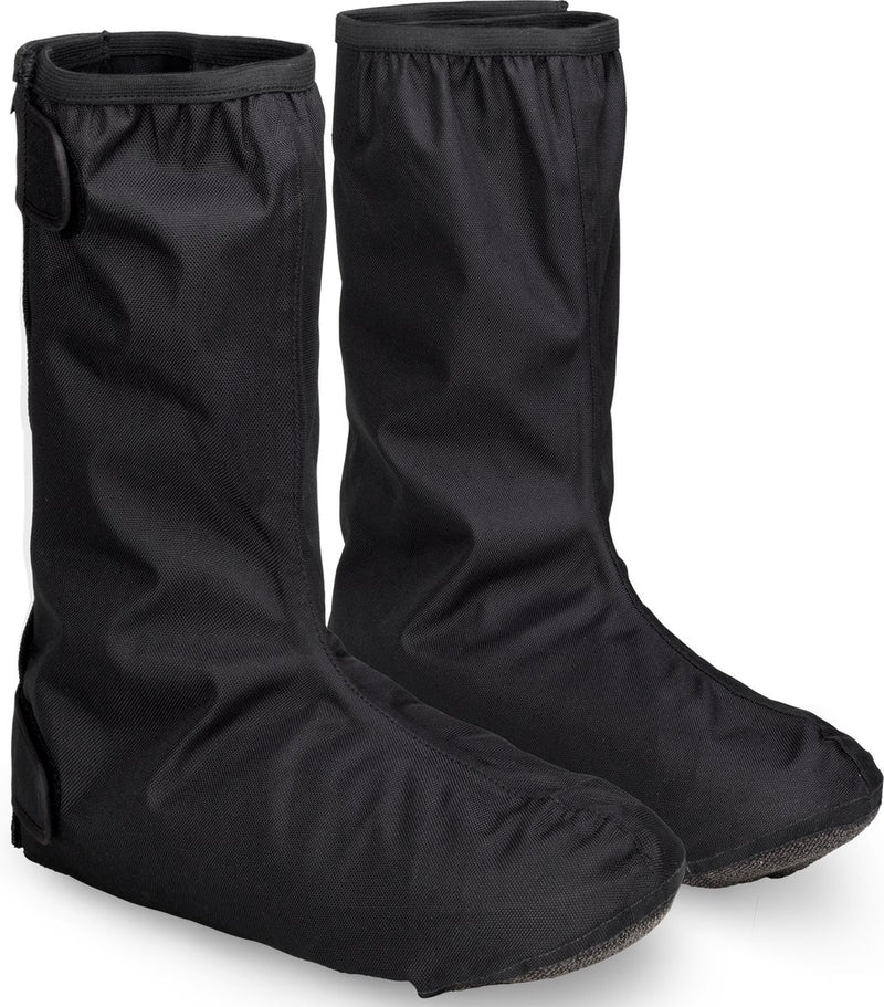 Gripgrab - dryfoot 2 waterproof everyday regen fiets overschoenen waterdichte fietsoverschoenen schoenovertrekken - zwart - maat l (42 43)