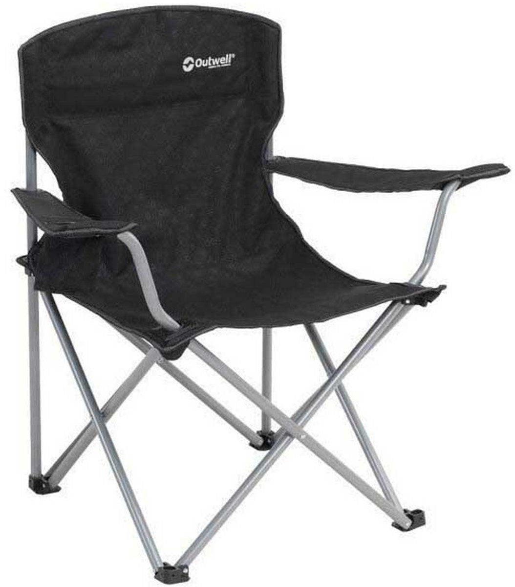 Outwell catamarca campingstoel opvouwbaar zwart