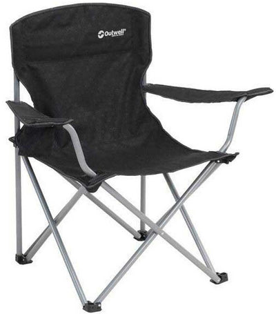 Outwell catamarca campingstoel opvouwbaar zwart